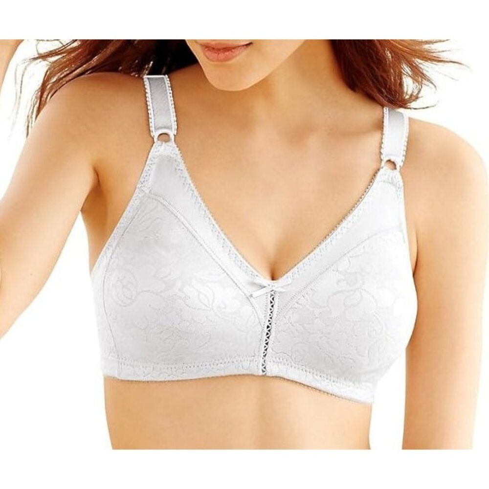 NEW Bali Womens 36B Classic Support Cool Comfort Bra‎ White Wireless